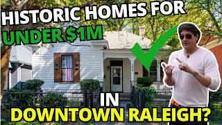 Homes For Sale in Raleigh NC | You Can OWN This HISTORIC Home Downtown