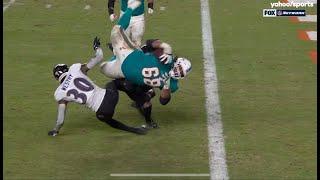 Robert Hunt Scores The Funniest Touchdown You''ll Ever See