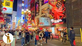 Osaka, Japan - 4K HDR Walking Tour