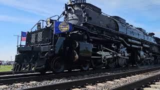 Union Pacific "Big Boy" 4014 outbound from Columbus NE 9/2/2024