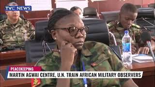 Martin Agwai Centre U.N Train African Military Observers