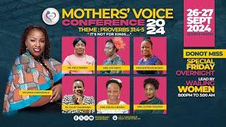 26th. SEPT. 2024 || MOTHER'S VOICE - PROVERBS 31:4-5 || LIVE  @UCC MAKERERE KIKONI