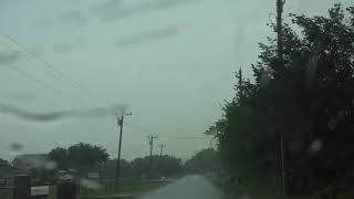 5/27/24 LIVE STORM CHASER -  GORILLA HAIL SOUTH OF DALLAS