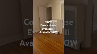 Charming Coach House in Evanston for rent. #realestate #ezliving #house #home #apartmenttour