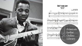 Don't Know Why - George Benson (Transcription)