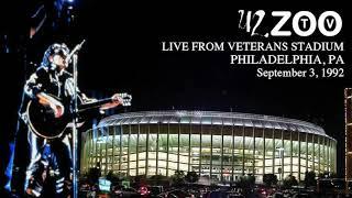 U2 ZOO TV TOUR live from Veterans Stadium / Philadelphia Sep 3, 1992 Enhanced audio full concert