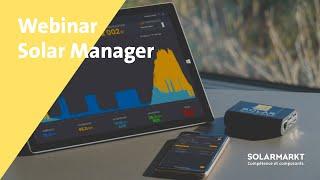 Webinar - Solar Manager - Einführung in das Energie Management