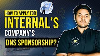 How to apply for INTERNAL COMPANY’S DNS Sponsorship? | Merchant Navy