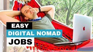 5 EASIEST digital nomad jobs for beginners (zero skills needed)