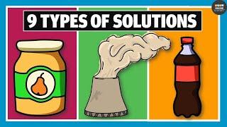 9 Types of Solution |  Chemistry