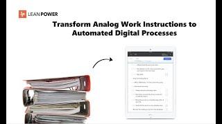 Lean Power Intelligent Work Platform Overview