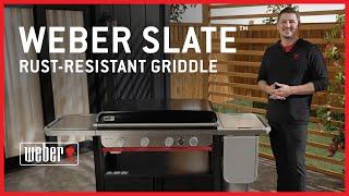 Product Showcase: Weber Slate™ Rust-Resistant Griddle