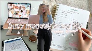 busy monday in my life! (online college) // Isabella LoRe