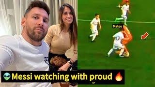 Lionel Messi's son Mateo goes viral after scoring /football news today