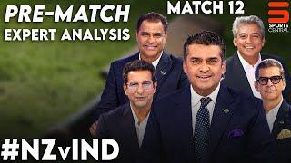 New Zealand vs India | (Pre-Match Show) Expert Analysis | THE DP WORLD DRESSING ROOM | M 12 | ZA1F