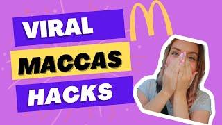 VIRAL MCDONALDS HACKS