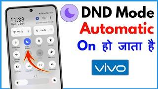 Do Not Disturb Mode Automatically Turns On Vivo | DND Mode Automatically Turns On Vivo