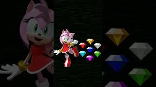 Sonic the hedgehog + Chaos Emeralds #shorts