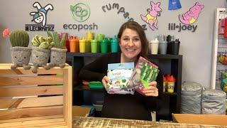 Kanga Care Reveal : Prickles and Blossom NEW Cactus and Succulent Cloth Diaper Prints!