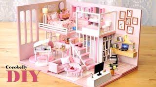 DIY Miniature Dollhouse Dream Girl Heart Crafts Relaxing Satisfying Video