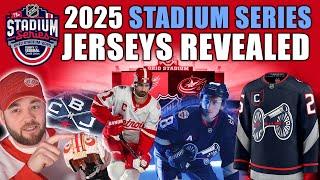 2025 NHL Hockey Stadium Series Jerseys REVEALED!