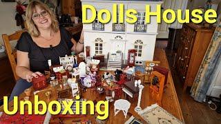 Unboxing all the furniture & wonderful things that my new Dolls House restoration project came with