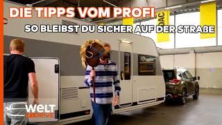 CAMPING-TREND: Was du vor dem ersten Wohnwagen-Trip unbedingt wissen musst! So fährst du sicher