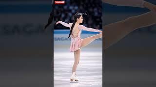 영혼을 울리는 몸짓, 피겨 선수의 감동적인 연기 #shorts #댄스 #스케이트보드 #ailookbook #iceskating #dance #sports