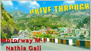 Drive Through Motorway M-1 to Nathia Gali | Wander Diary