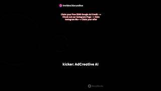 Adcreative ai || Adcreative ai review || Adcreative || #shorts