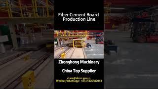 Zhonghong Machinery Fiber Cement Board Machine，Floorboard Building Materials Machinery