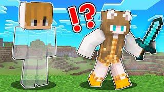 100% INVISIBLE Speedrunner VS Hunter in Minecraft! ( Tagalog )