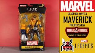 Marvel Legends MAVERICK Deadpool Strong Guy BAF Wave Figure Review