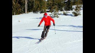 Improve your step turns in cross country skiing