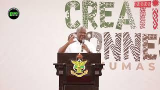 Ashanti region creative art welcomes John Mahama