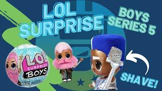 LOL Surprise Boys Series 5 Full Box Unboxing | The Upside Down Robot