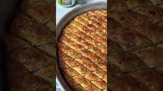 Davul Fırında Baklava #turkishdessert #baklava #homemadefood