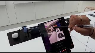 Samsung Galaxy Z Fold 4: Photo Editor Feature. #trendingvideo