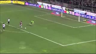 Gol di Urby Emanuelson in Parma - Milan 0 - 2 - Serie A TIM 2011-2012 - 28° Giornata - 17/03/2012