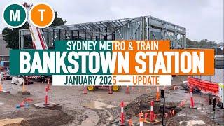 Bankstown Station Sydney Metro & Trains — January 2025