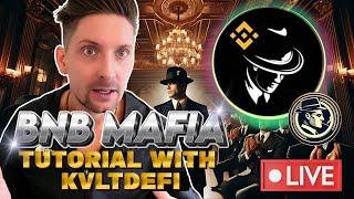 BNB MAFIA LIVE TUTORIAL | MASSIVE P2E GAME ON BSC