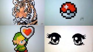 Fun Compilation of 10 pixel Art !