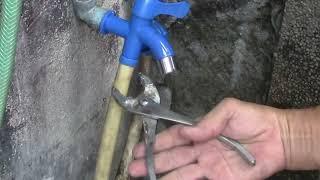 Unboxing PVC Two-Way Plastic Faucet