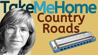 Take Me Home, Country Roads - John Denver harmonica lesson (Saturday Song Study #9)