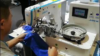 Automatic Button Attaching Machine