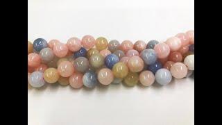 Round semi precious stones collection part-1