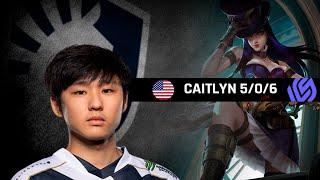 Highlights TL Yeon with Caitlyn - LCS 2022 Lock In Day 4