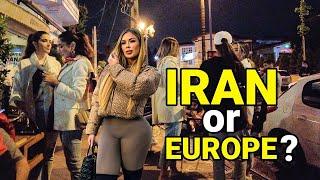 Walk in A Must-See The Busiest Neighborhood In Iran| Iranian NightLife|Vlog ایران