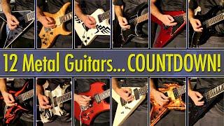 Top 12 Guitars for Heavy Metal! Countdown of Affordable + Custom USA Models