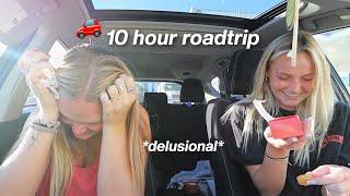 two girls on a 10 hour roadtrip... a vlog